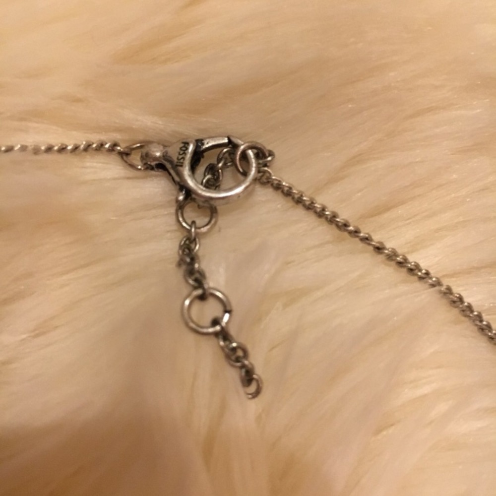 SOLD Fossil Lotus Necklace - Picture 3 of 3